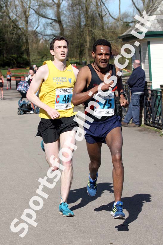 Mens Northern 12 Stage Road Relay, Stanley Park, Blackpool. Photo: David T. Hewitson/Sports for All Pics